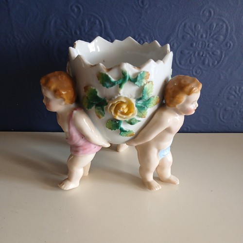 Antique porcelain figurine - porcelain,