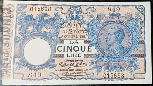 Lire biglietto stato - lire,