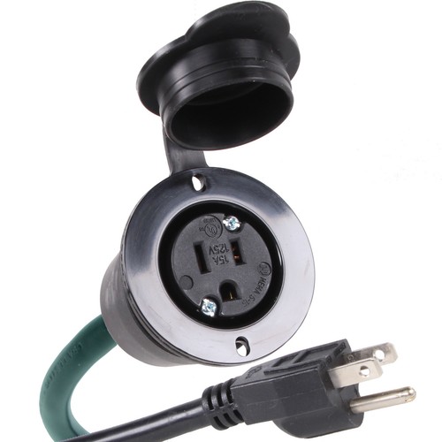 Presa corrente amp 125v - presa, 15