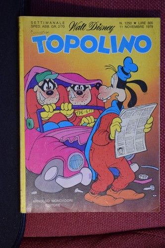Topolino 1250 del 11 - del,