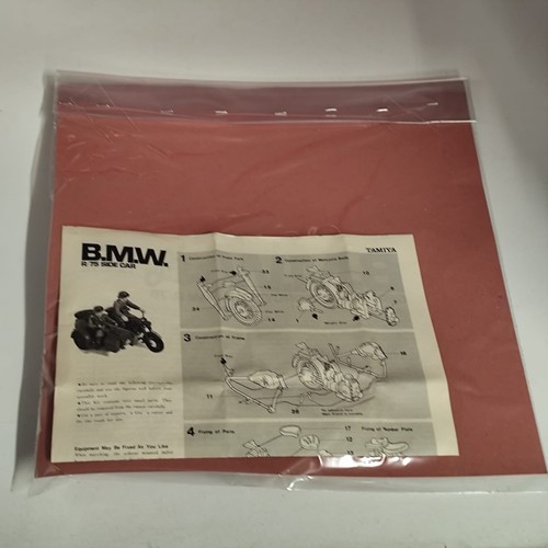 Moto sidecar bmw tamiya - moto, r