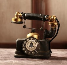 Modello di telefono Vintage antico ornamento da tavolo Decorazione