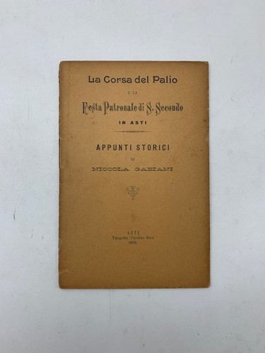 Corsa del palio la festa - la,