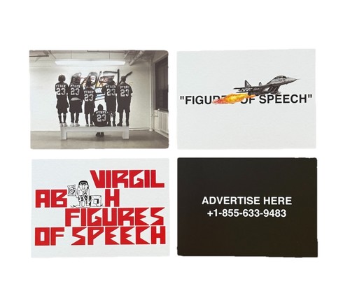 Cartolina virgil abloh - cartolina,