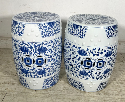 Antica coppia sgabello - antica,