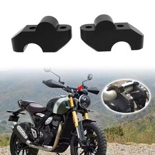 Morsetto barra alza manubrio diametro tubo 400x25 mm per Triumph Speed400 Scrambler