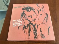 PAOLO CONTE - PAROLE D’AMORE SCRITTE A MACCHINA LP 1990 SIGILLATO!! Originale.