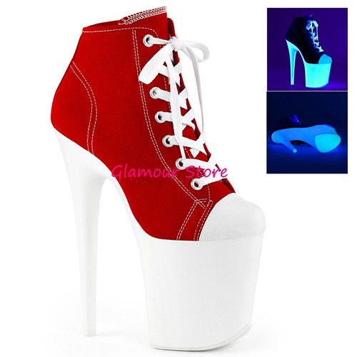 Sexy scarpe fluorescenti tacco - sexy,