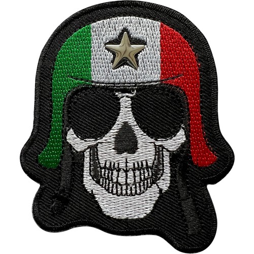 Skull star italy flag - skull,