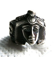 Anello con faraone argento - con,
