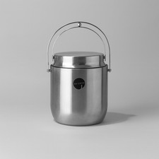 🟠 Alessi Secchiello Ghiaccio anni 70 Design Carlo Mazzeri