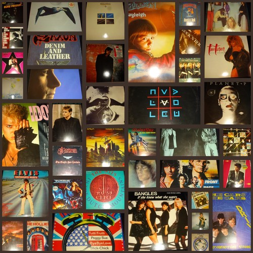 48x schallplatten rock - 48x, 12"