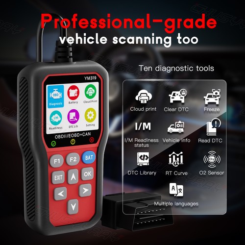 Obd2 scanner code reader for - obd2,