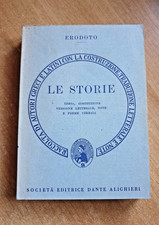 LE STORIE - ERODOTO - SOCIETÀ EDITRICE DANTE ALIGHIERI 1982  IN LINGUA ORIGINALE