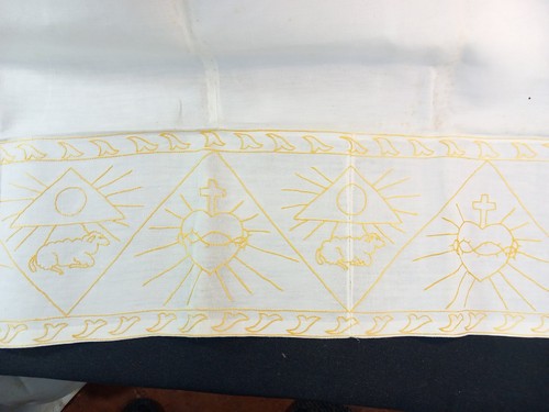 Tovaglia altare sacerdote - sacerdote, lino