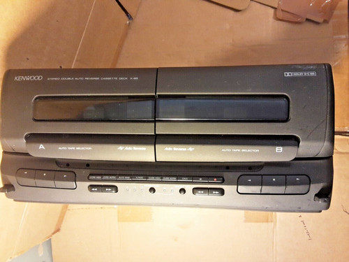 Kenwood stereo doppio - x-b5,