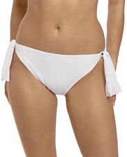 Costume da bagno Fantasie Ottawa slip bikini taglia L 14 16 bianco cravatta laterale fondo 6357