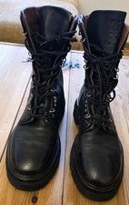 A.S. 98 stivaletti, stivali, stivali da motociclista, neri, numero 40