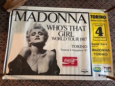 poster originale madonna world