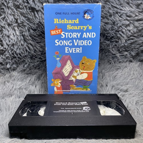 Richard scarry vhs tape 1993 - vhs,