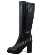 Women knee boots genuine - women's, 40