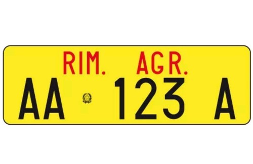 Targa ripetitrice rimorchio - ripetitrice,