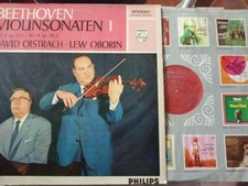 Oistrakh Oborin Beethoven Violinsonaten 1&8 Philips Stereo 835 150 AY Holland NM
