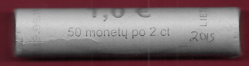 Lithuania euro cent - euro, bu