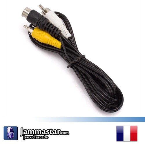 Câble vidéo pour sega mega - pour,