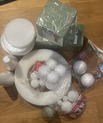 Lotto polistirolo forme - lotto,