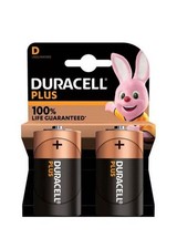 COPPIA BATTERIE  pile DURACELL PLUS 100% D torcia torcione