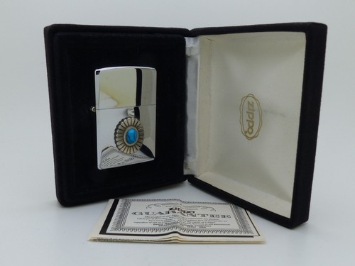 Zippo turquoise pueblo vintage - turquoise,