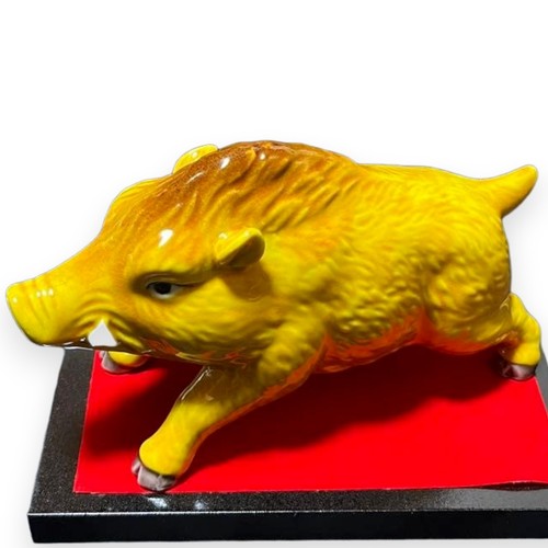 Statua cinghiale kutani - statua,
