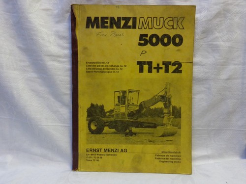 Menzi muck 5000 catalogo - t2,