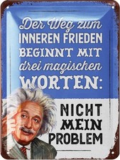 LANOLU Targa in latta retrò