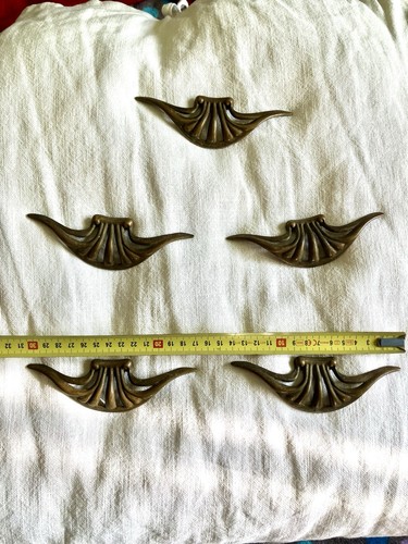 Lotto maniglie ottone - 5,