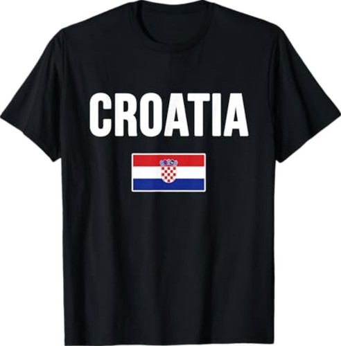 Maglietta croazia bandiera - maglietta,