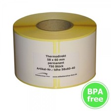 Thermoetiketten per Bizerba -