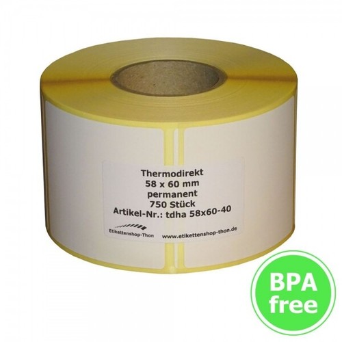 Thermoetiketten per bizerba - thermoetiketten,