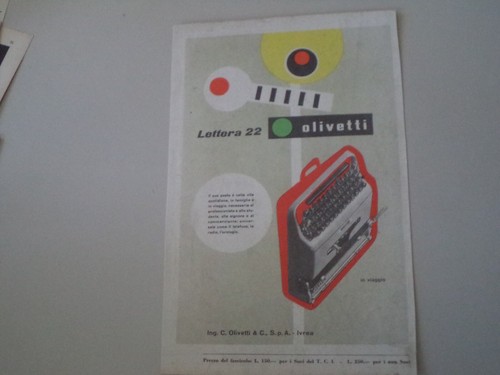 Advertising pubblicità 1952 - advertising,