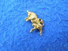 DISTINTIVO FREGIO PER UNIFORME POMPIERI VIGILI DEL FUOCO TORINO TORO FANTERIA   