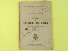 SUNTI DI COMPUTISTERIA SPEROTTI ENCICLOPEDIA SCOLASTICA CAPPELLI EDITORE