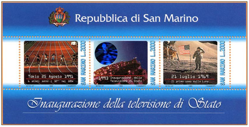 1993 san marino foglietto - 1993,