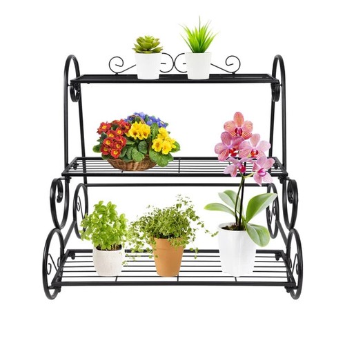 Scaffale per fiori celesta - scaffale,