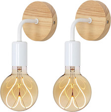 2 Pezzi Lampade Da Parete