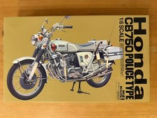 Tamiya Honda CB750 Tipo Polizia (1969) (16004) | 1:6, 1972 | SIGILLATO all'interno