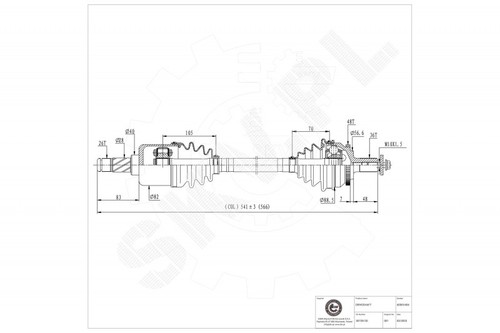 Albero motore volvo - motore, s60