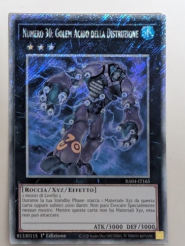 Numero 30 golem - 30,