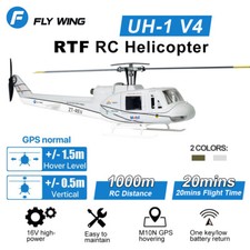 Fly Wing UH-1 V4 RC elicottero M10 GPS H1 regolatore di volo tenuta altitudine