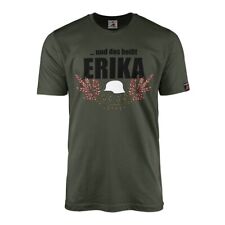 T-shirt e cioè ERIKA - Marcia Canzone Soldati Sulla brughiera fiorisce un piccolo